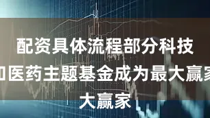 配资具体流程部分科技和医药主题基金成为最大赢家